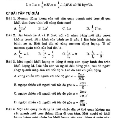Để Học Tốt Vật Lí Lớp 12
