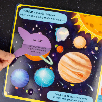 Lift-The-Flap - Lật Mở Khám Phá - Những Kiến Thức Đầu Đời - Vũ Trụ Siêu Đẳng