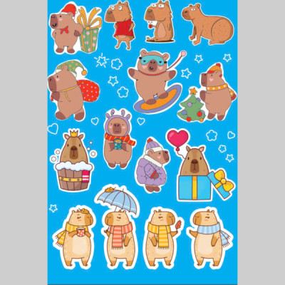 Bé Tô Màu Capybara - Bộ Trưởng Bộ Ngoại Giao