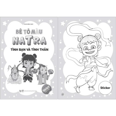 Sách - Bé Tô Màu Natra - Tình Bạn Và Tình Thân