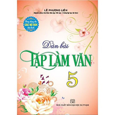 Sách - Dàn Bài Tập Làm Văn Lớp 5 - Dùng Chung Các Bộ SGK Hiện Hành - Hồng Ân