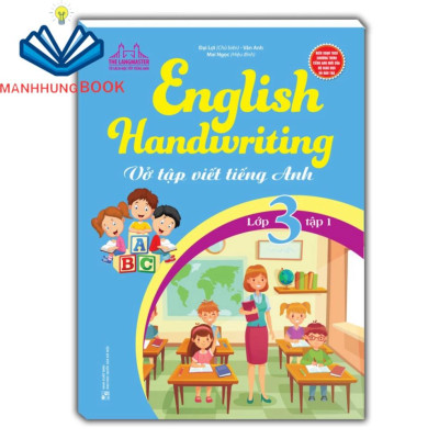 Sách - Combo English Handwriting - Vở tập viết tiếng anh lớp 3 (2 cuốn)