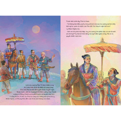 Lịch Sử Việt Nam Bằng Tranh - Lý Thái Tông Xây Đắp Nhà Lý (Bản Màu)