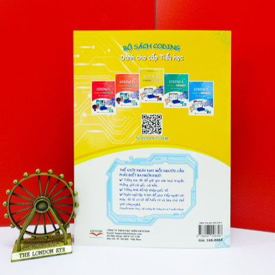 Combo 2 sách hướng dẫn học lập trình Scratch cho học sinh lớp 3