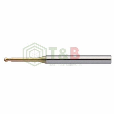 Dao Cầu Cổ Dài R1 x 25 x 65 L Union Tool Model HSLB2020-250,Dao phay ngón gia công sau nhiệt