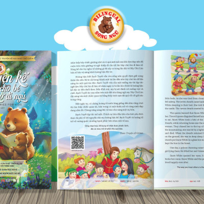 Truyện Kể Cho Bé Trước Giờ Đi Ngủ - Bedtime Stories For Kids - Song Ngữ Việt-Anh - Quyển 1