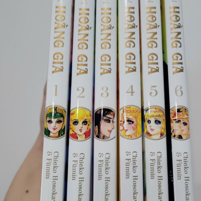 Combo Dấu ấn Hoàng Gia Nữ Hoàng Ai Cập 1-6 + Poster + Full Card