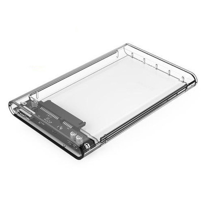 Box ổ cứng di động 2.5 inch trong suốt hộp đựng ổ cứng laptop PC chuẩn USB 2.0 - miếng lót chuột