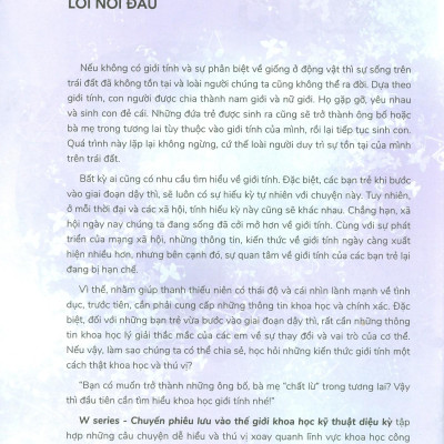 W Series 05: Giới Tính Tạo Sinh Linh