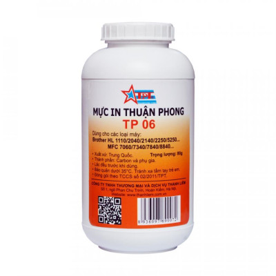 (BỘ 10 CHAI) Mực đổ Thuận Phong TP06 dùng cho máy in Brother - Hàng Chính Hãng