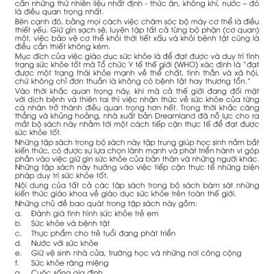 Combo 4 Quyển Kiến Thức Và Kỹ Năng Dành Cho Học Sinh: Thể Dục, Vui Chơi, Nghỉ Ngơi, Ăn Uống + Giữ Gìn Vệ Sinh + Sức Khoẻ Và Bệnh Thường Gặp + An Toàn Ở Nhà, Ra Đường, Trong Trường