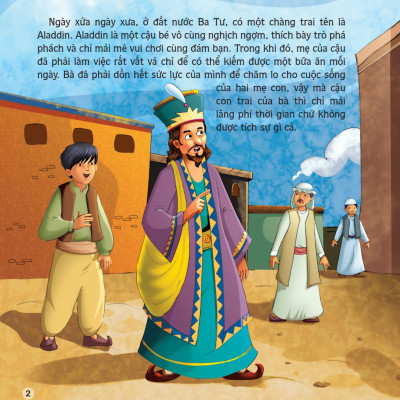 Sách Ngày Xửa Ngày Xưa Ở Xứ Ba Tư -  3+ Tuổi - Bộ 6 Cuốn + Lẻ