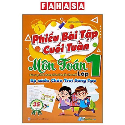 Phiếu Bài Tập Cuối Tuần - Môn Toán Lớp 1 (Bộ Sách: Chân Trời Sáng Tạo)
