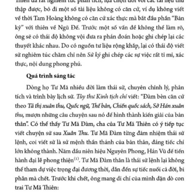 Sử Ký Bản Kỷ (Bìa Cứng) _KV
