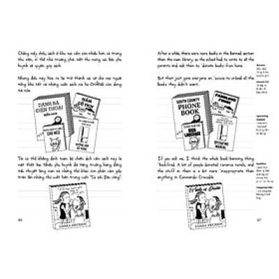 Diary Of A Wimpy Kid - Nhật Ký Chú Bé Nhút Nhát - Tập 18: Out Trình - No Brainer (Song Ngữ Việt-Anh)