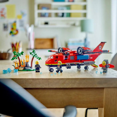Đồ Chơi Lắp Ráp Mô Hình Máy Bay Cứu Hỏa -Fire Rescue Plane - Lego City 60413 (478 Mảnh Ghép)