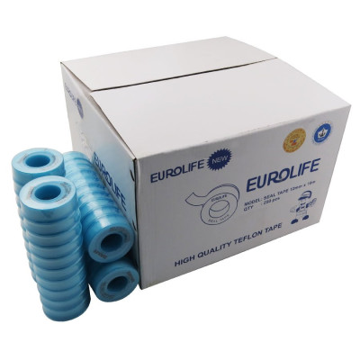 Hộp 250 cuộn băng tan ( cao su non) Eurolife bản 12mm dài 10m, c lượhấtng cao