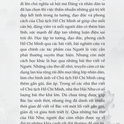 Hồ Chí Minh - Người tin ở con người (bản in 2024)