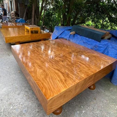 bộ sập gỗ hương xám