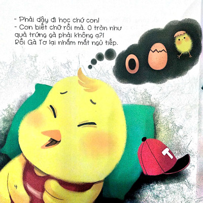 Bé Tập Kể Chuyện - Mỗi Tuần Một Câu Chuyện - Gà Tơ Đi Học (Tái Bản)