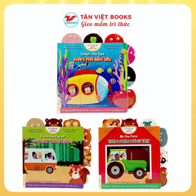 Combo 3 cuốn sách Cùng Khám Phá - Bìa Cứng - Tân Việt Books - Tân Việt Books