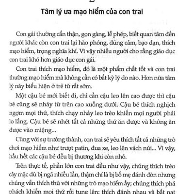 100 Bí Quyết Nuôi Dạy Con Trai Thành Công (Tái Bản)