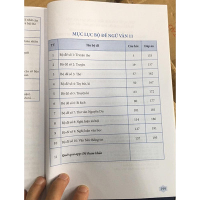 Sách - Ngữ văn 11 đề ôn luyện và kiểm tra dùng ngữ liệu ngoài SGK