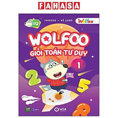 Sách - Wolfoo Giỏi Toán Tư Duy - Tập 1