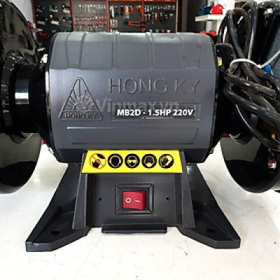 MÁY MÀI MOTOR MÀI 2 ĐÁ GLA-H1.112 (1.5HP-220V) HỒNG KÝ 5610012 - HÀNG CHÍNH HÃNG