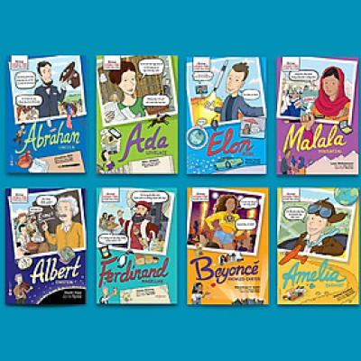 ComBo: Bộ Những Nhân Vật Truyền Cảm Hứng - Dành Cho Bé Từ 06 Tuổi - 12 Tuổi     ( Bộ 8 Cuốn)