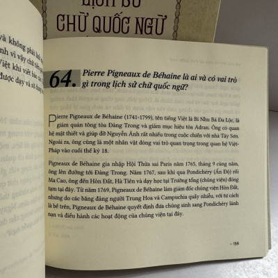 (Combo 2 cuốn) LỊCH SỬ CHỮ QUỐC NGỮ (1615-1919) - 100 CÂU HỎI VỀ LỊCH SỬ CHỮ QUỐC NGỮ– Phạm Thị Kiều Ly - Omega