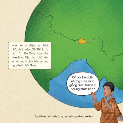 Sách - Vòng Quanh Thế Giới - Bhutan