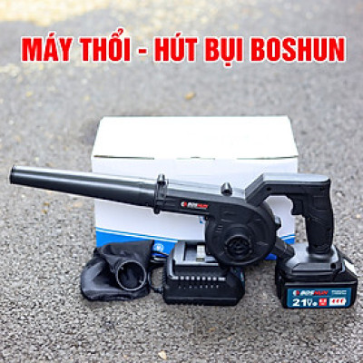 Máy Thổi Hút Bụi Pin Boshun Chân Pin Phổ Thông M21 Tiện Dụng Boshun