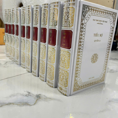 Sách Đại Tạng Kinh - Kinh tạng Nikàya Pàli (Tiểu bộ kinh 10 cuốn - Bản bìa cứng in nhũ)