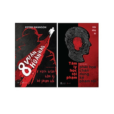 Combo Sách Tâm Lý Kẻ Phạm Tội: 8 Vụ Án Hoàn Hảo + Tâm Lý Học Tội Phạm (Bộ 2 Cuốn) - AZ - Newshop