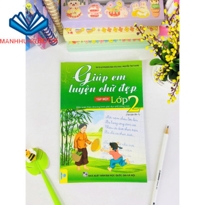 Sách - Combo 2 cuốn Giúp Em Luyện Chữ Đẹp Lớp 2 - Biên soạn theo CT GDPT mới.
