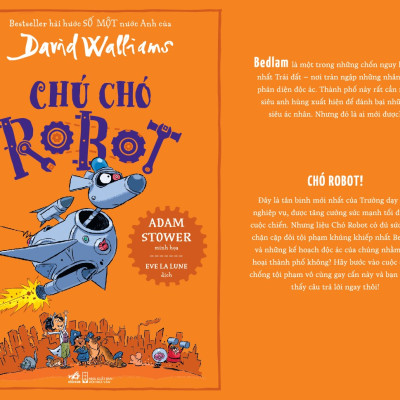 Sách - Chú chó Robot (David Walliams) (Nhã Nam Official)