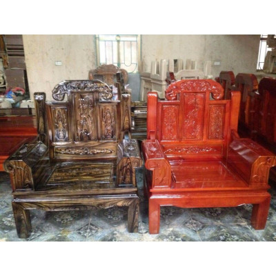 Bộ bàn ghế như ý hộp voi bộ 2m2 và 2m4 gỗ tràm