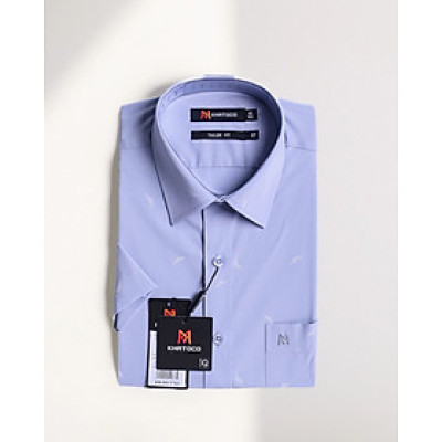 Áo sơ mi tay ngắn lai ngang  Khatoco