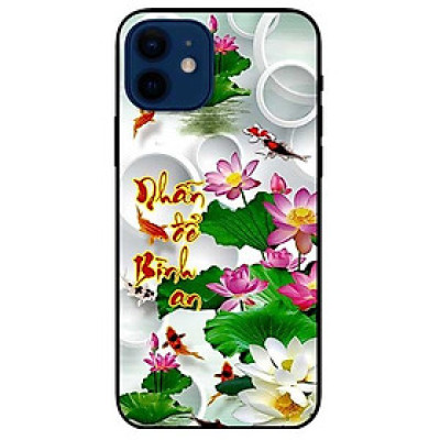 Ốp lưng dành cho Iphone 12 Mini - Iphone 12 - Iphone 12 Pro - 12 Pro Max - mẫu Thư Pháp Nhẫn Bình Ann