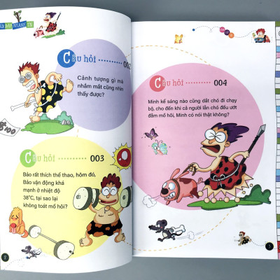Sách Thiếu Nhi- Hỏi đáp nhanh trí - Nâng cấp IQ (Tái bản 2023)- 2HBooks