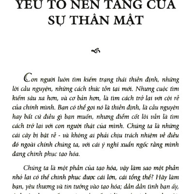 Sách - Thân Mật - Cội Nguồn Của Hạnh Phúc