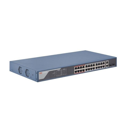 Bộ chia Switch PoE 24 cổng HIKVISION DS-3E1326P-EI - Hàng chính hãng