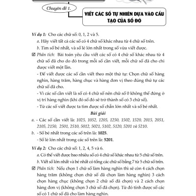 Chuyên Đề Bồi Dưỡng Học Sinh Giỏi Toán 4 _KV