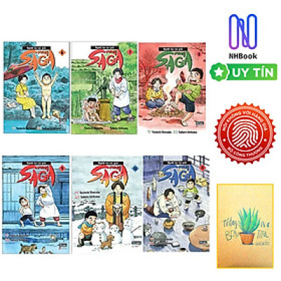 Combo Sách - Người Bà Tài Giỏi Vùng Saga - 6 Cuốn ( Tập 6 - 11 ) - SkyComics ( Tặng Kèm Sổ Tay Xương Rồng )