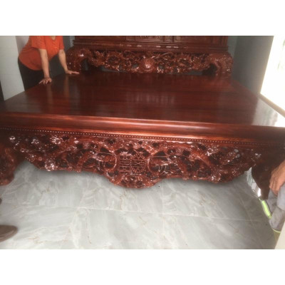 sập gỗ gụ 180x220cm