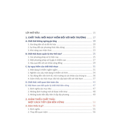 Giảm thiểu chất thải tại Việt Nam – Cần hành động trước khi quá muộn