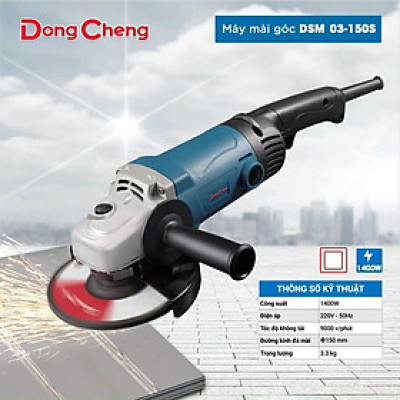 MÁY MÀI GÓC 150MM 1400W DONGCHENG DSM03-150S - HÀNG CHÍNH HÃNG