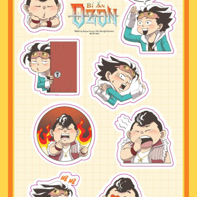 Bí Ẩn Ozon - Tập 1: Vùng Đất Thánh - Tặng Kèm Obi + Bảng Sticker