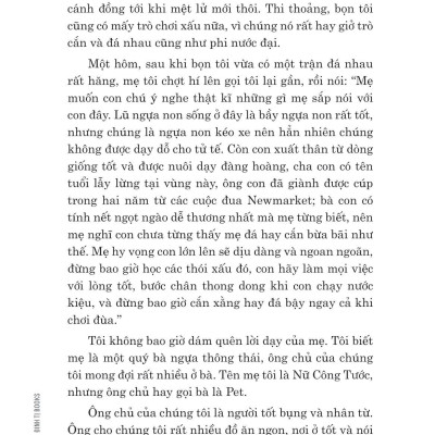 Ngựa Ô Yêu Dấu